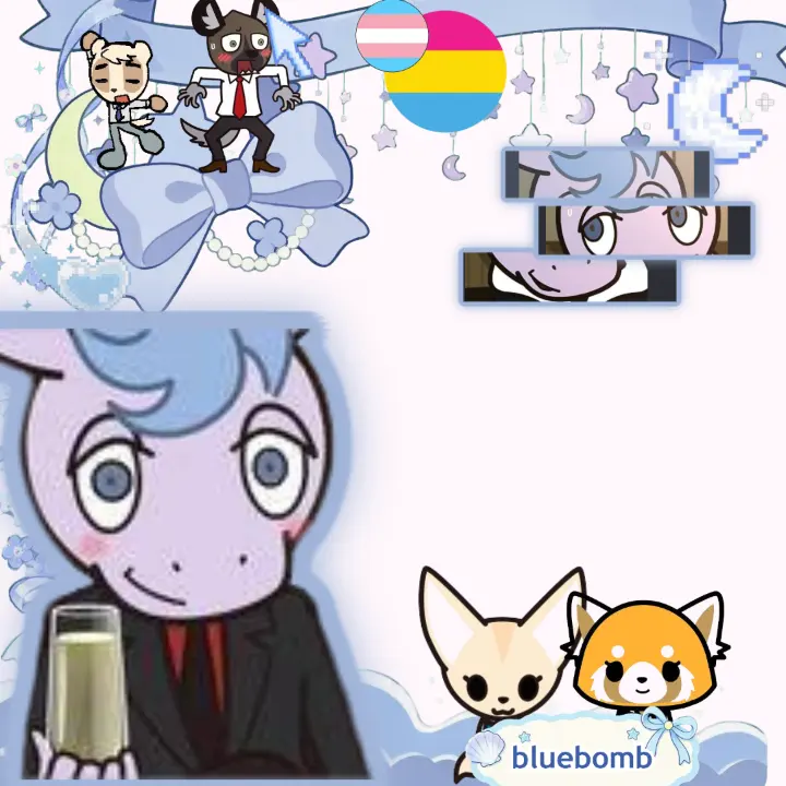 Blue Rant Layout, Blue rant layout by {~bluebomb~}
