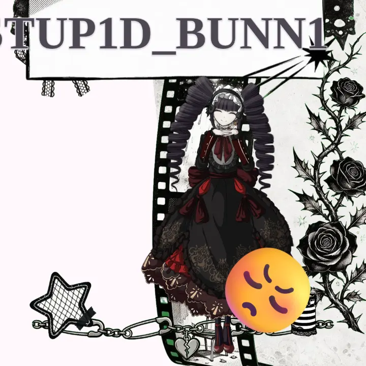 Celeste Danganronpa Layout, Anime-inspired rant layout by STUP1D_BUNN1
