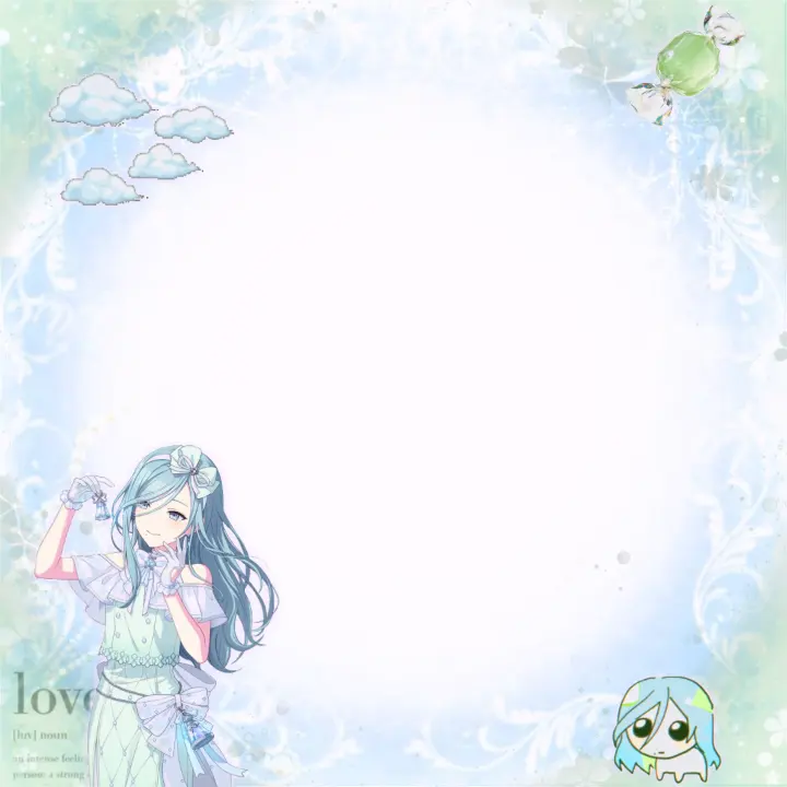 hinomori shizuku layout!!!, Blue rant layout by lonni'rants