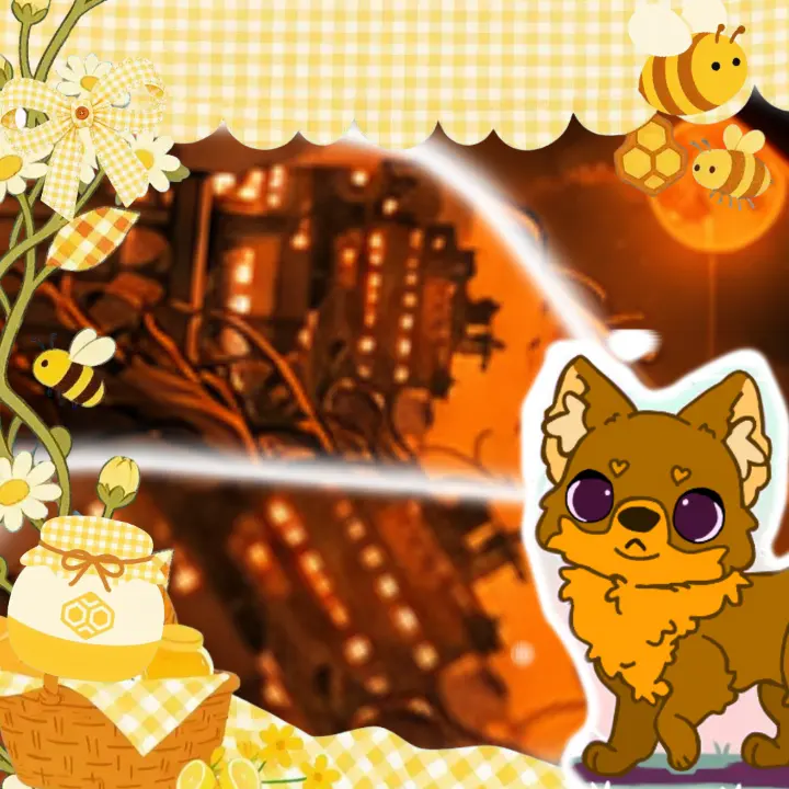 Honey Picnic starter Rant Layout, Custom rant layout by 🐾Hyunjin🐾
