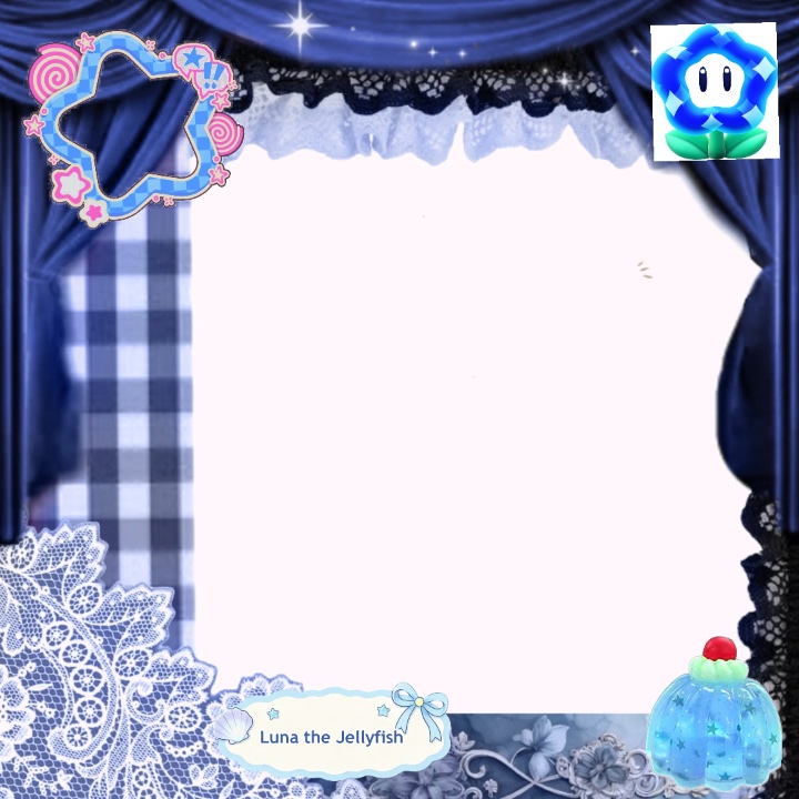 Jellyfish rant layout (FREE TO USE), Blue rant layout by Saoirse Ditewig