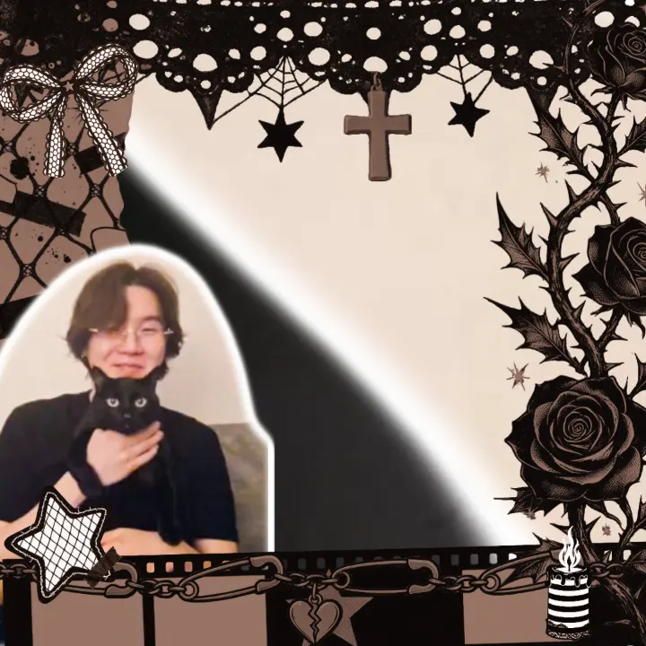 Midnight Lace starter Rant Layout, Dark rant layout by 🐾Hyunjin🐾