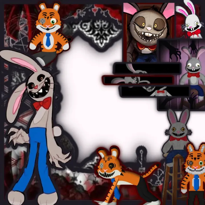 Mr hopps Rant Layout, Dark rant layout by {~bluebomb~}