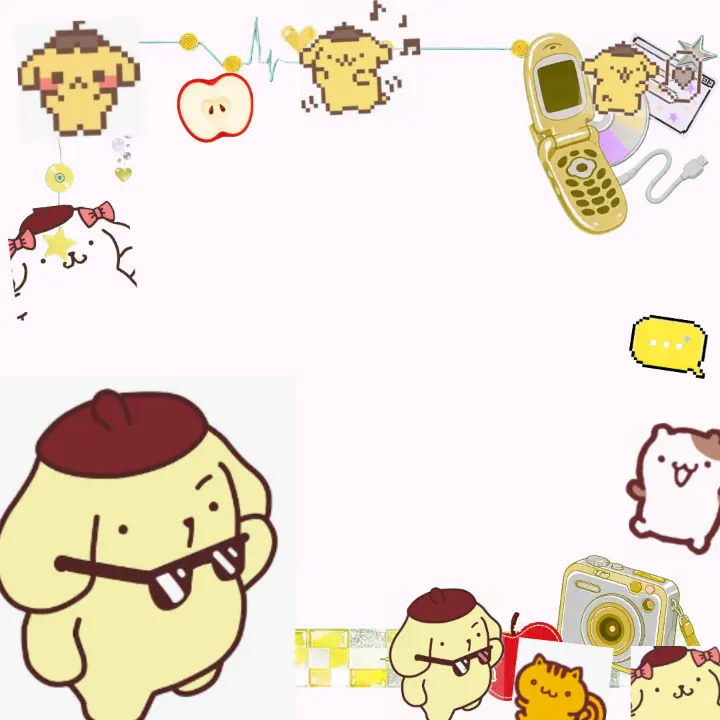 Yellow Y2K + gingham rant layout, Custom rant layout by @laina8847